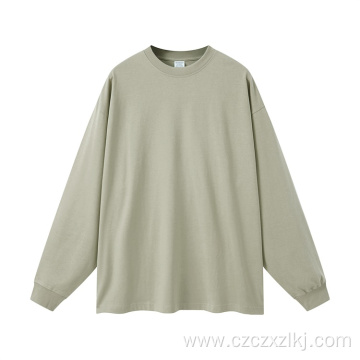 Autumn and winter earth color bottoming shirt